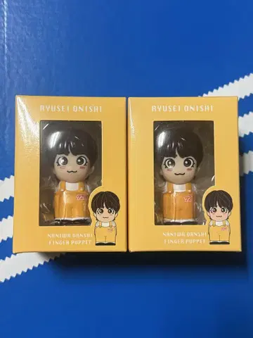 나니와단시 오오니시 류세이 손가락 인형 미개봉품