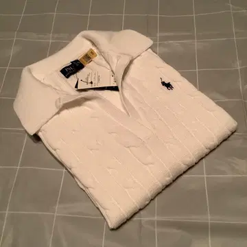 Polo Ralph Lauren 반팔 폴로셔츠 화이트 [미사용 새상품]