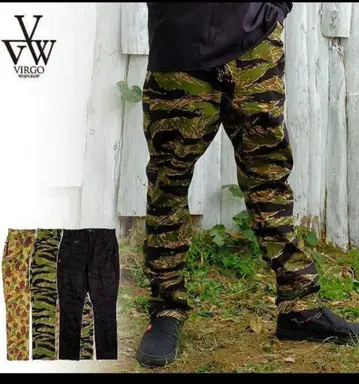 VIRGO NINJAS CAMO 팬츠  2 카모플라쥬 타이거카모