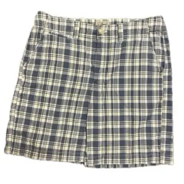 llbean 체크 하프 팬츠 00년대 배기 시티보이 놈코어