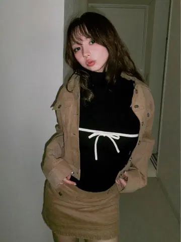 Andmary Elsa 코듀로이 jacket/skirt M