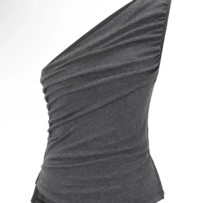 韓国商品/THREE TIMES One-shoulder drape top THREETIMES | 쓰리타임즈 Threetimes one-shoulder drape top on