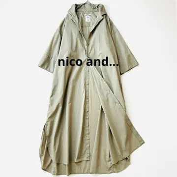니코앤드 nico and - 머서 와이어 빅 셔츠 원피스