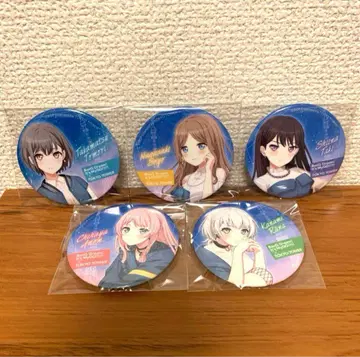 뱅드림 MyGO!!!!! 도쿄 타워 한정 캔뱃지 5종 풀세트