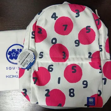 새상품 SOU SOU KOKUYO 럭색 백팩 숫자