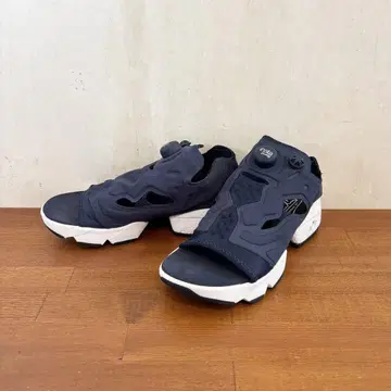 리복 펌프 퓨리 샌들 24.0cm 네이비