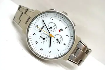 BRAUN 브라운 손목시계 크로노그래프 BN0035WHBKG