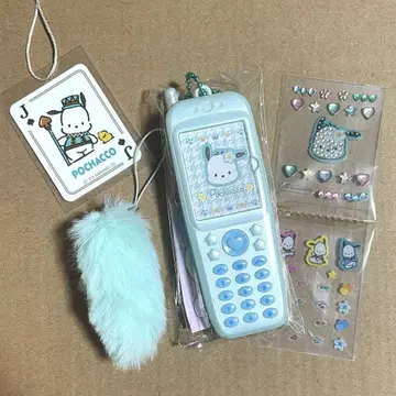 포차코 폴더폰 키링 폴더폰 스트랩
