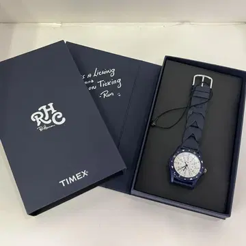 Ronherman x TIMEX WATCH 쿼츠 손목시계 NAVY