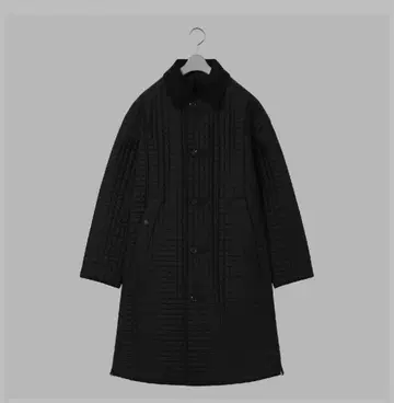 TH PRODUCTS 퀼팅 코트 블랙 사이즈 2 모드 스타일