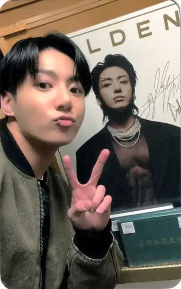 BTS PowerSation LD JUNGKOOK GOLDEN Ver.2