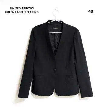 0117 GREEN LABEL RELAXING 노카라 자켓 40