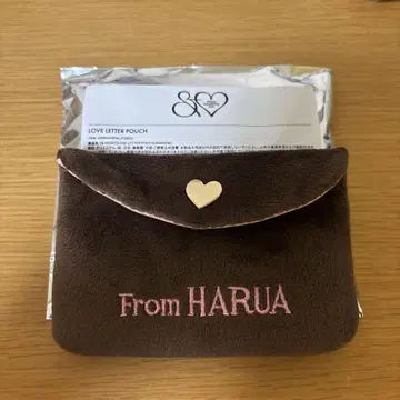 &TEAM LOVE LETTER POUCH HARUA