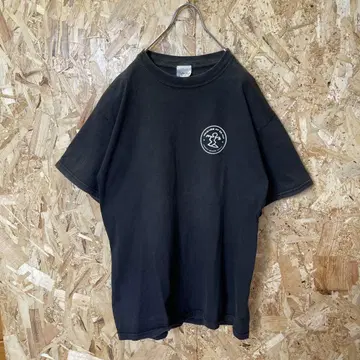 Vintage 구제 의류 90s 양면 프린트 인디언 티셔츠