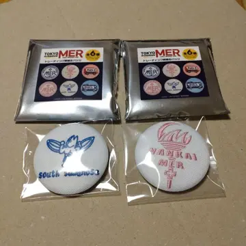 도쿄 MER TOKYO MER 캔뱃지 2종 세트