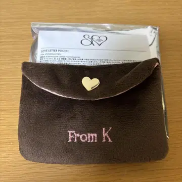 &TEAM LOVE LETTER POUCH K