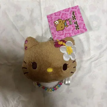 헬로키티 봉제 인형 스트랩 거울 포함