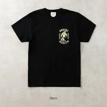 HEATH x 오하시 복싱 짐 콜라보 티셔츠 BLUEPORT