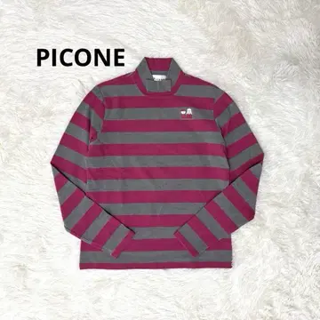PICONECLUB 티셔츠 하이넥 긴팔 골프 PICONECLUB