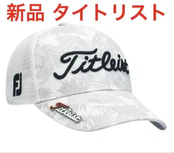 새상품 메쉬 캡 Titleist 타이틀리스트 골프용 화이트