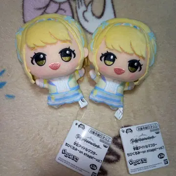 학원 아이돌 마스터 SD 인형 on stage! 후지타 코토네 2점 1