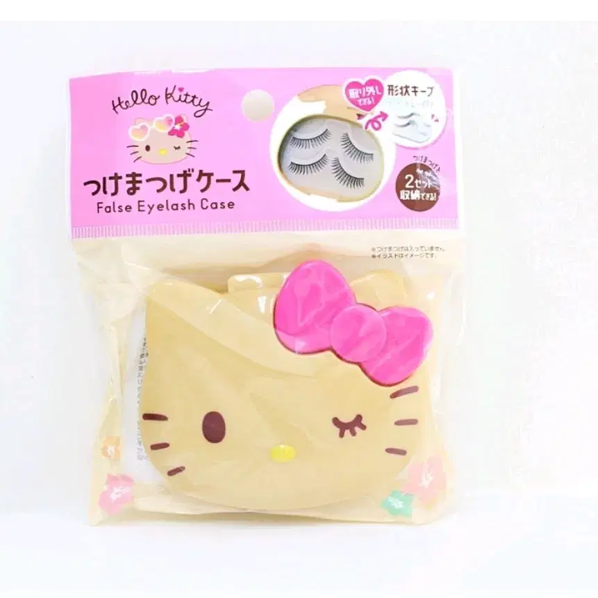 その他 Hello Kitty False Eyelash Case Hello Kitty False Eyelashes Case Lash Portable Storage