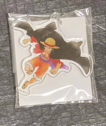ONE PIECE 무기와라 스토어 출장점 루피 아크릴 키링