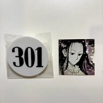 HUNTER x HUNTER 이르미 번호판 301 스티커
