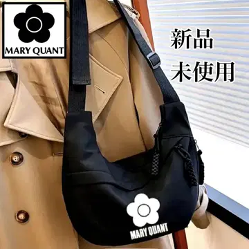 새상품 MARYQUANT 블랙 사코슈 숄더백 마리콴트