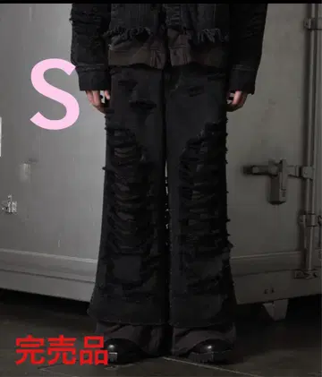 GRANCY 데미지 데님 팬츠