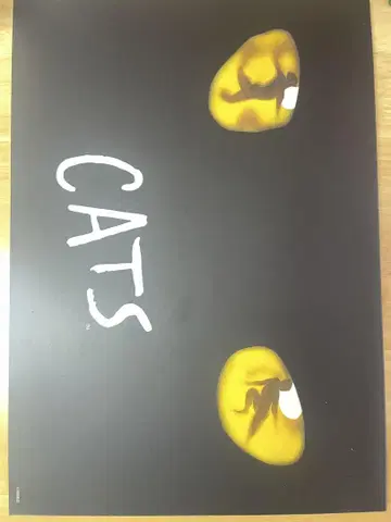 CATS 오사카 공연 팜플렛 오늘의 출연자 포함