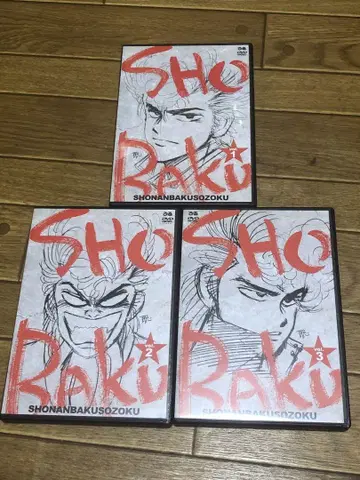 쇼난 폭주족 1~3권 컴플리트 DVD BOOK