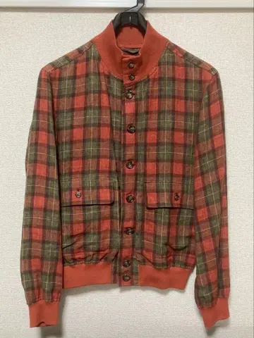 [Valstar] 발스타리노 린넨 체크 무늬 size 44