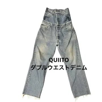 QUIITO W WAIST DENIM PT 더블 웨스트 데님
