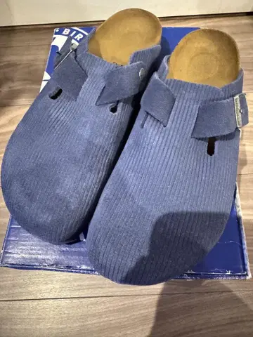 BIRKENSTOCK/버켄스탁 CORDUROY INDIGO 42