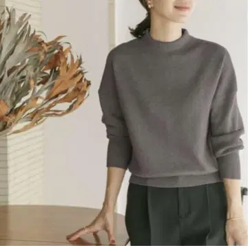 보틀넥 KNIT 풀오버