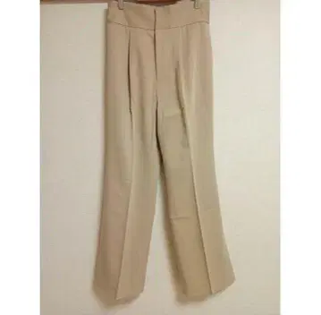 Eaphi basic high-waist slit pants