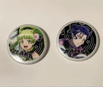 마계학교! 이루마 군 카라 Tetsuya 글리터 캔뱃지 클라라 칼에고