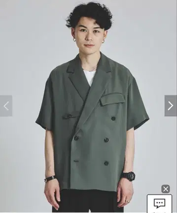 CULLNI 22SS 숏 슬리브 더블 자켓