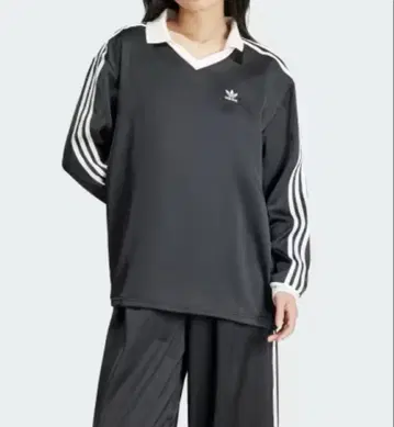 아디다스 adidas 쓰리 스트라이프 새틴 상의