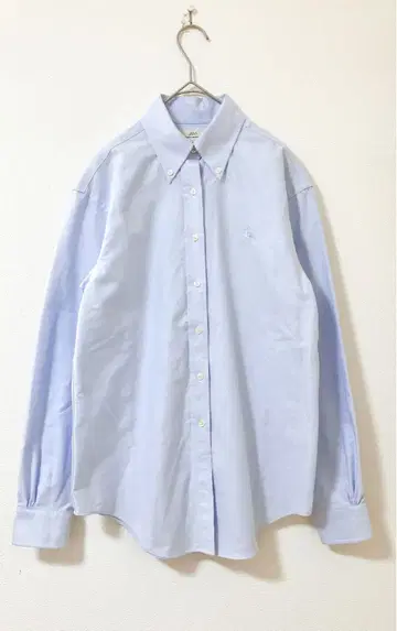 새상품급 Brooks Brothers 버튼 다운 셔츠 옥스 블루 L