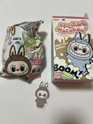 THE MONSTERS Macaron 라부부 sesame bean