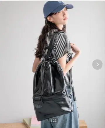 택 포함 미사용 새상품 LOWRYS FARM BIG 숄더 BAG