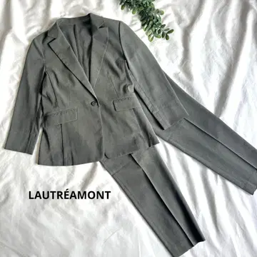 새상품급 LAUTREAMONT 수트 셋업 그레이 사이즈 38