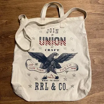 RRL DOUBLE RL 캔버스 백 2 way marketTOTE
