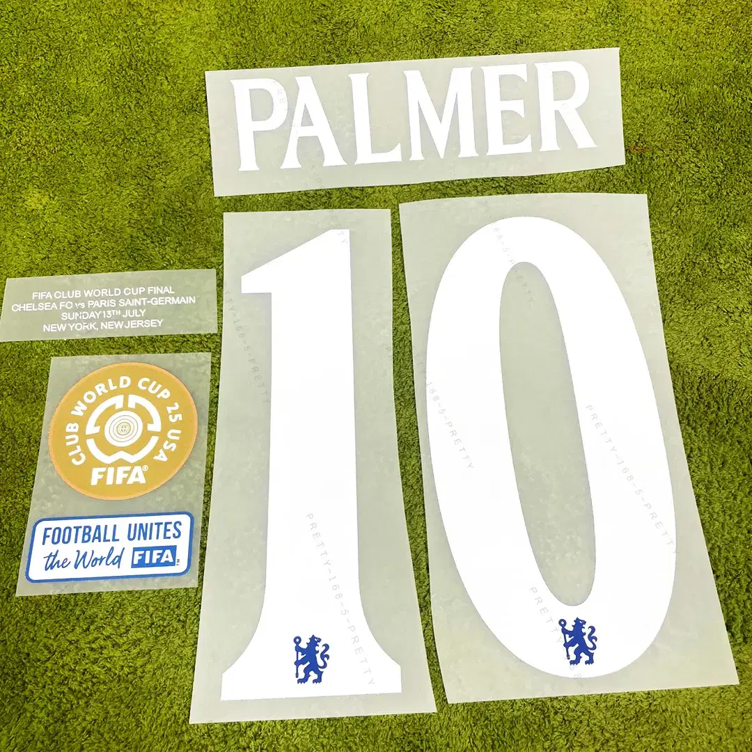 2025 FIFA Club World Cup Chelsea Cole Palmer Jersey Marking