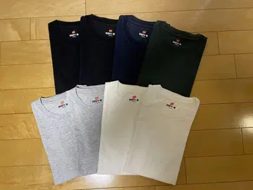 HANES BEEFY 티셔츠 헤인즈 비피 8장 묶음 판매