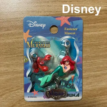 Disney 디즈니 인어공주 지퍼 마스코트 아리엘