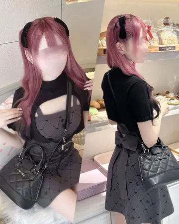 미셸 마카롱 HW 모노그램 앙상블 원피스