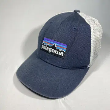 patagonia 파타고니아 메쉬 캡 모자 네이비 화이트